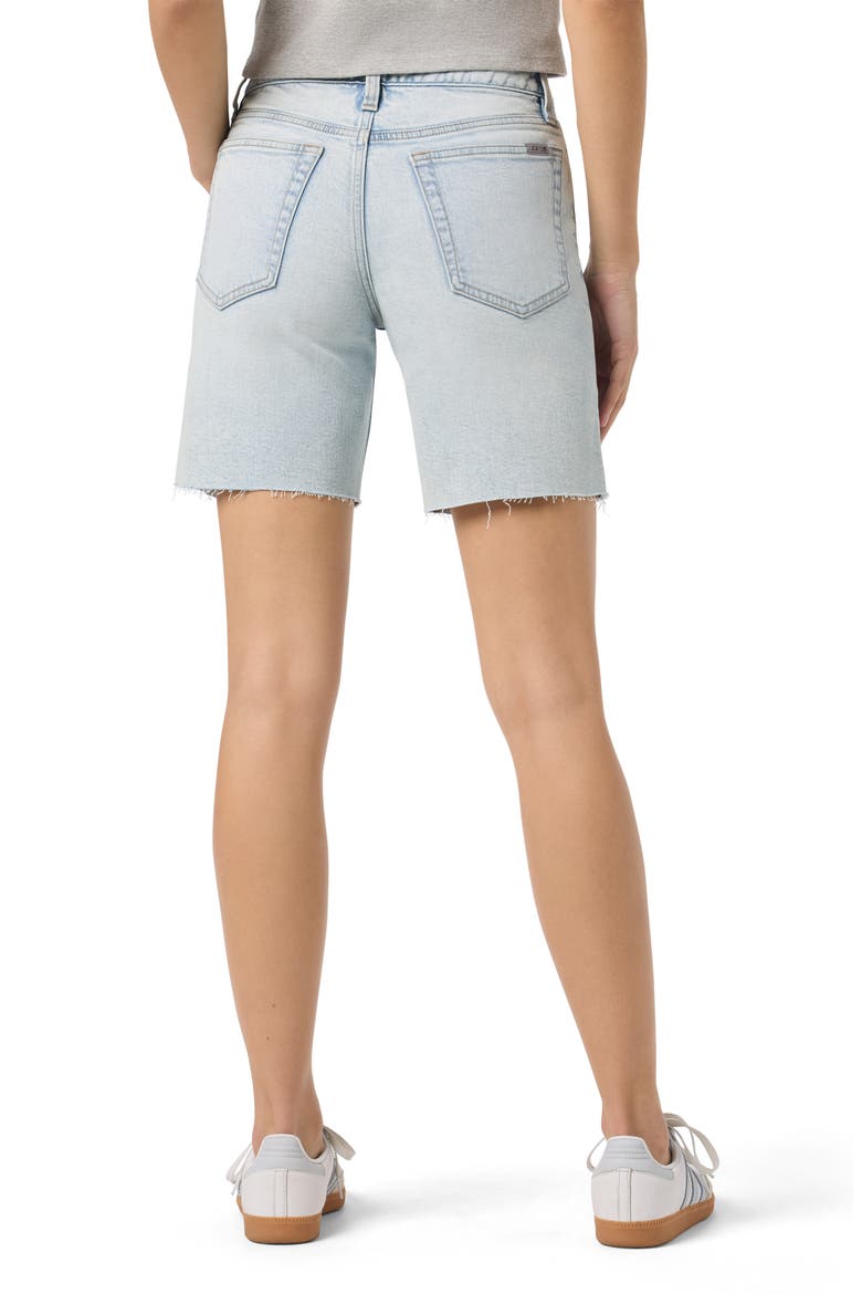 Easy Cutoff Denim Bermuda Shorts, Alternate, color, WILLA