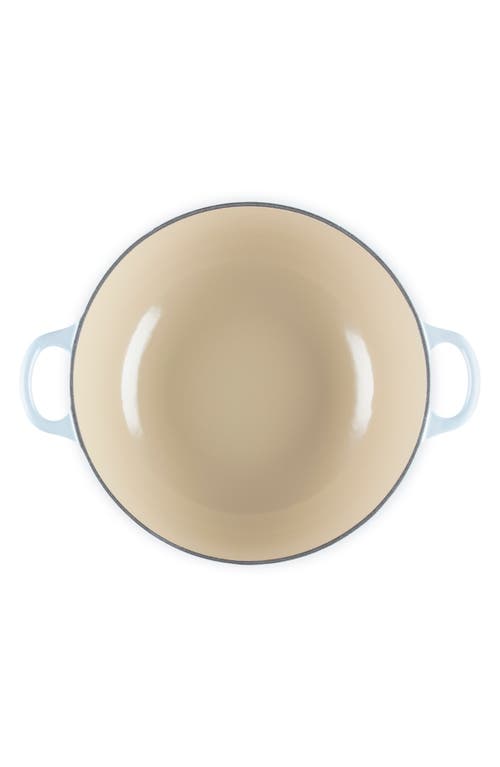 Le Creuset Holly Collection Traditional 4.5-quart Enamel Cast Iron Dutch Oven With Lid In Blue