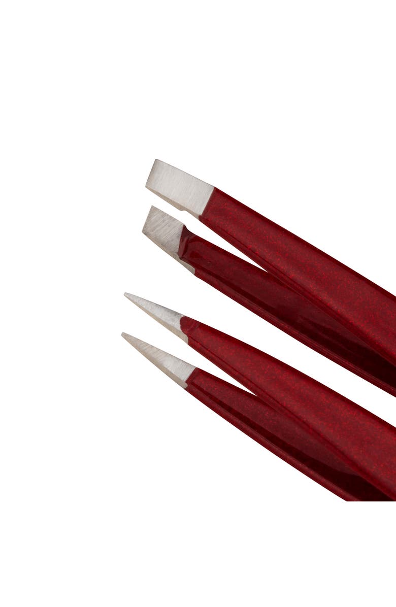 TWEEZERMAN Vintage Rose Micro Mini Tweezer Set, Alternate, color, Vintage Rose
