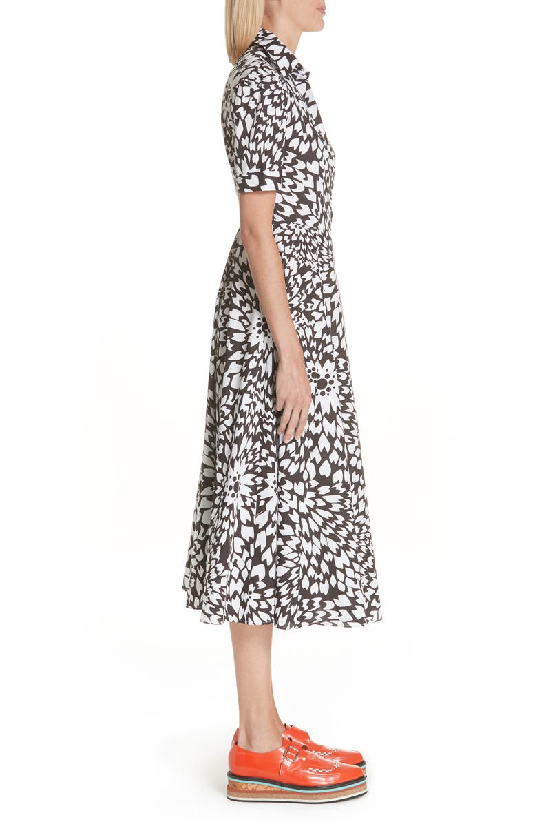 Missoni Floral Print Poplin Shirtdress, Alternate, color, 