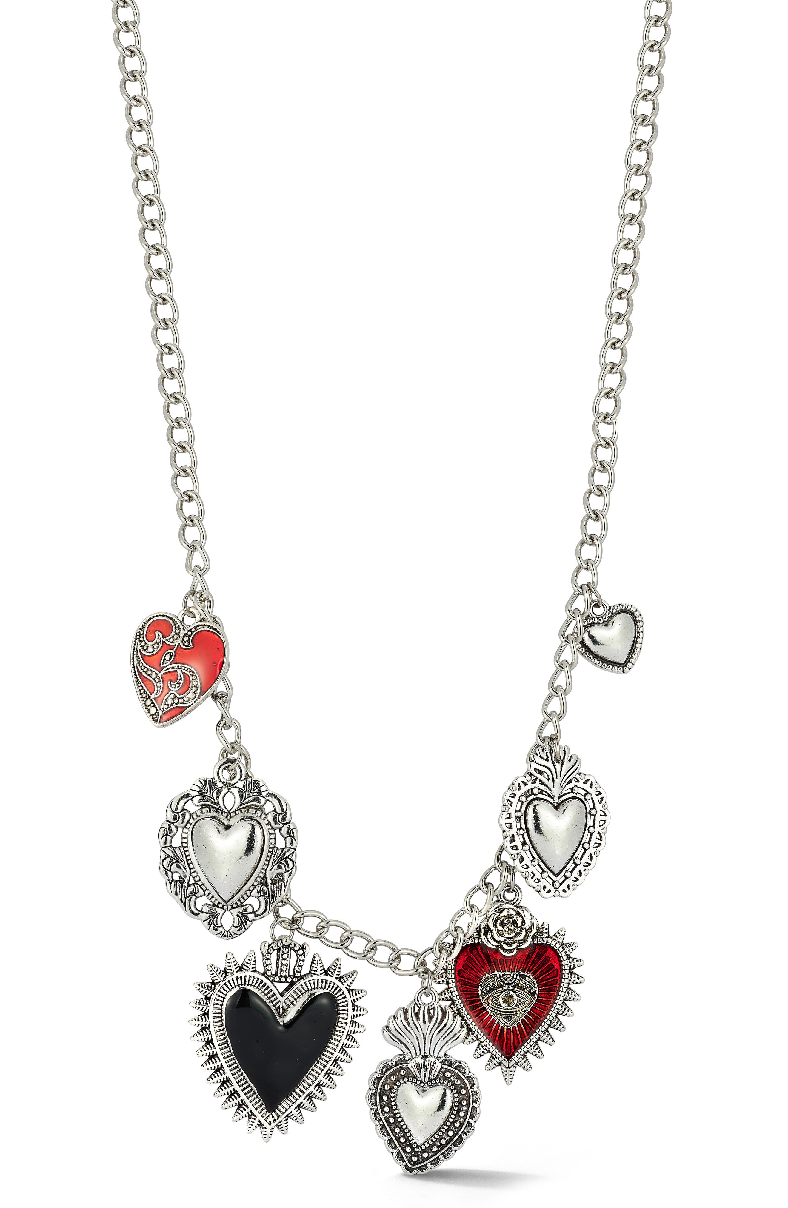 SPHERA MILANO Heart Charm Necklace
