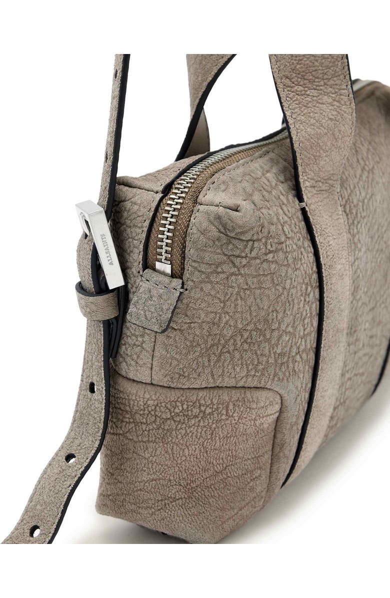 AllSaints Ares Compact Crossbody Bag, Alternate, color, Pebble Grey