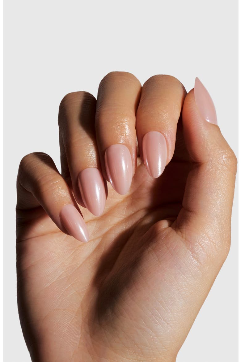Short Almond Press-On Nails, Alternate, color, ANGELFACE