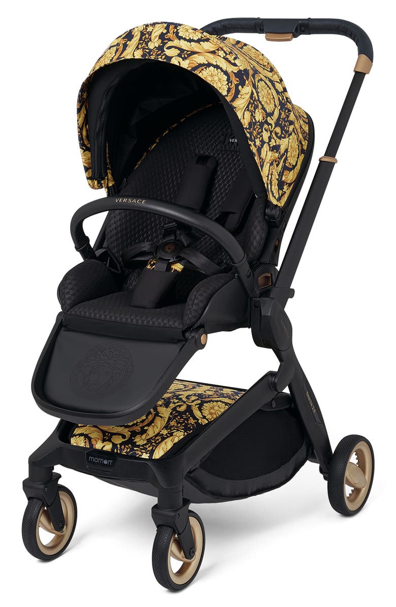 Versace Barocco Stroller, Alternate, color, 