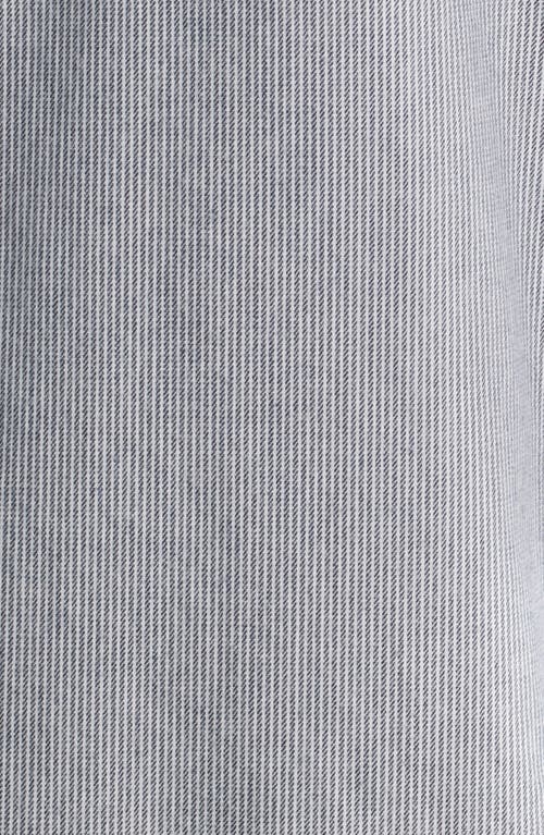 Rails Vance Stripe Cotton Blend Button-down Shirt In Gray