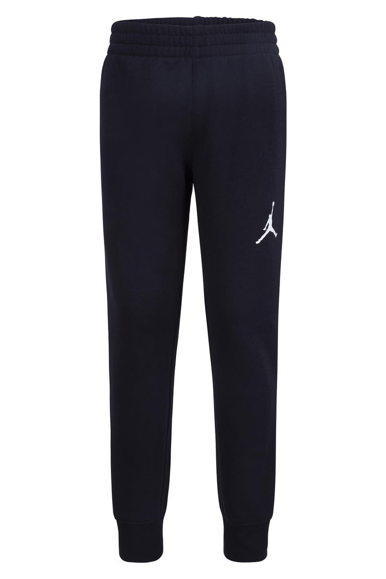 Kids' Graphic Fleece Hoodie & Joggers Set, Alternate, color, BLACK