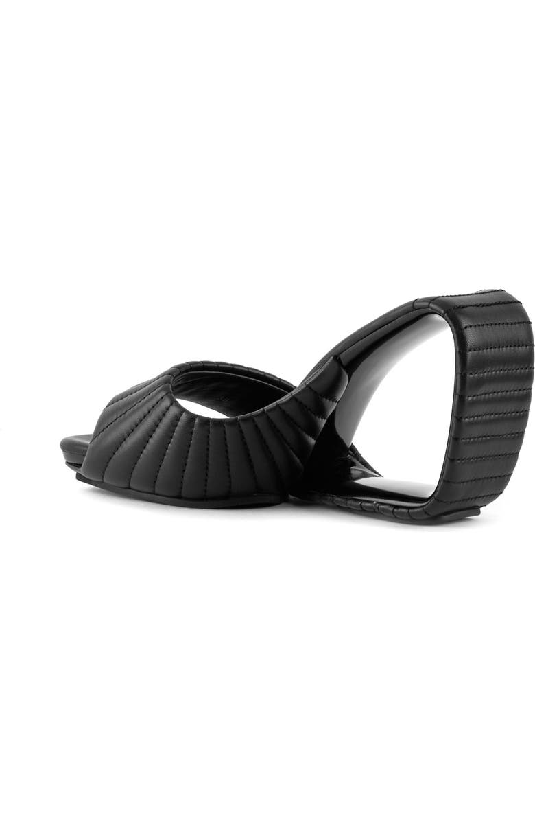 United Nude Mobius Hi Puffier Sandals, Alternate, color, Black Puffier