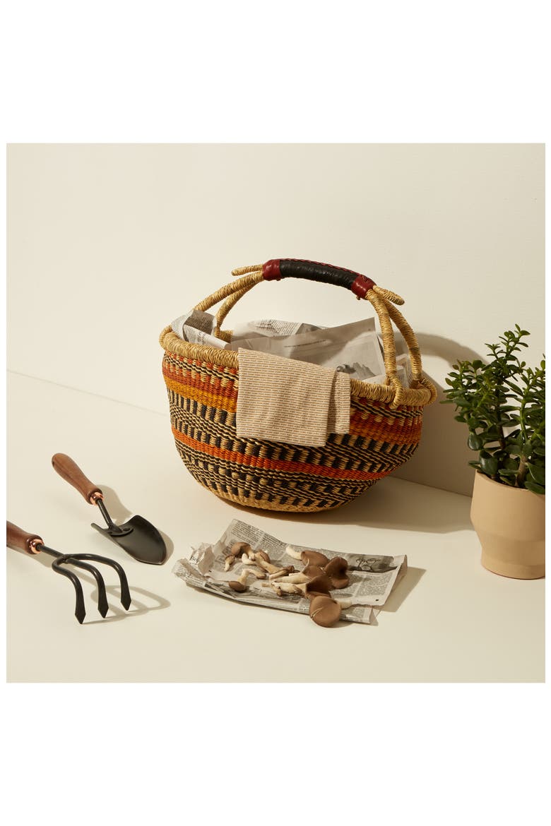 x Baba Tree Market Basket, Alternate, color, YELLOW