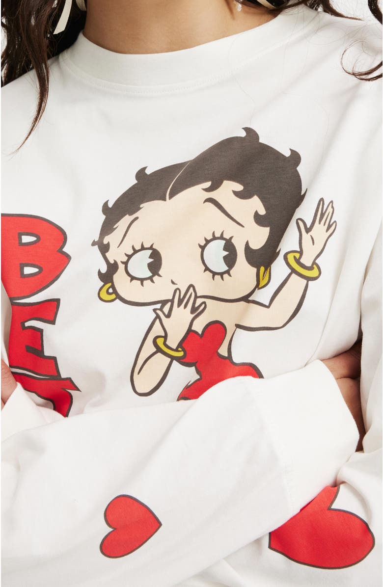 Cotton On License Oversized Long Sleeve Tee, Alternate, color, 