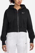 Nike Phoenix Relaxed Fit Cotton Blend Fleece Hoodie