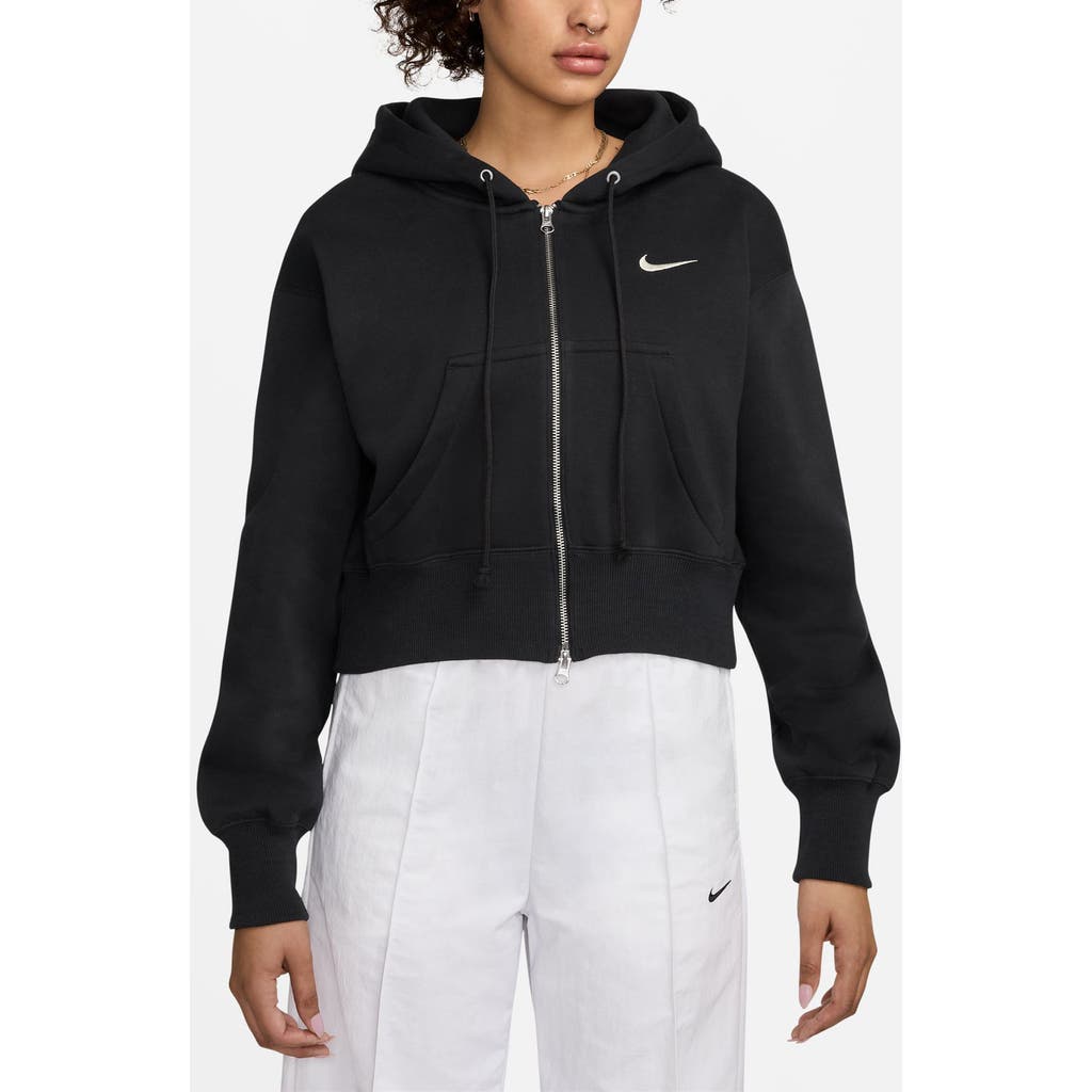 Nike Phoenix Relaxed Fit Cotton Blend Fleece Hoodie In Multi