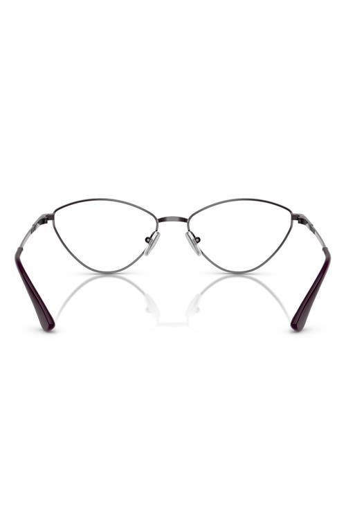 Vogue 55mm Irregular Optical Glasses In Violet