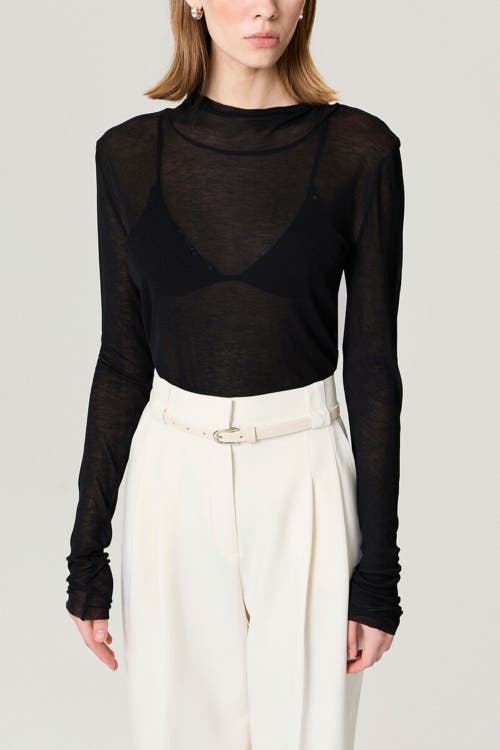 Nocturne Belt Detailed Pants In White