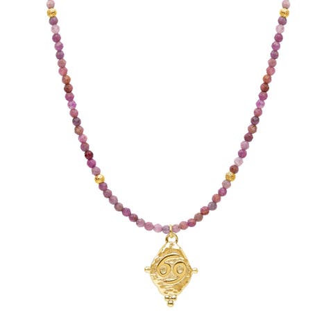 Cancer Zodiac Choker Necklace