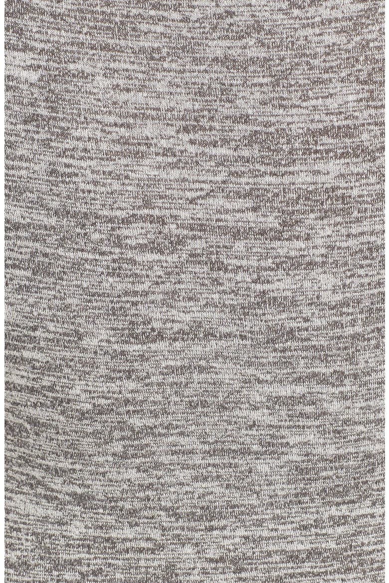 V-Neck Ruched Dress, Alternate, color, GREY CLOUDY HEATHER
