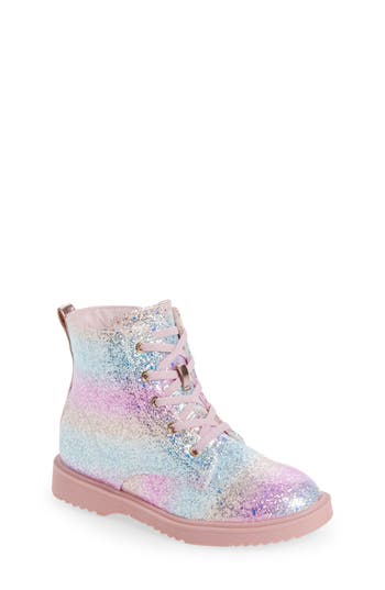 Harper Canyon Kids' Farrah Combat Boot In Multi