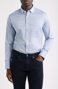 Johnston & Murphy Logan Print Button-Up Shirt