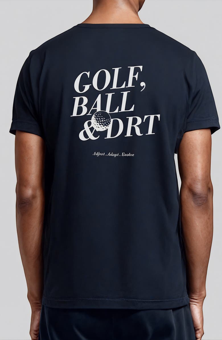D.RT Golf Baller Graphic T-Shirt, Alternate, color, Navy Blue