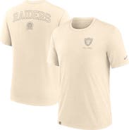 Nike Men's Nike Cream Las Vegas Raiders Glory Tri-Blend T-Shirt