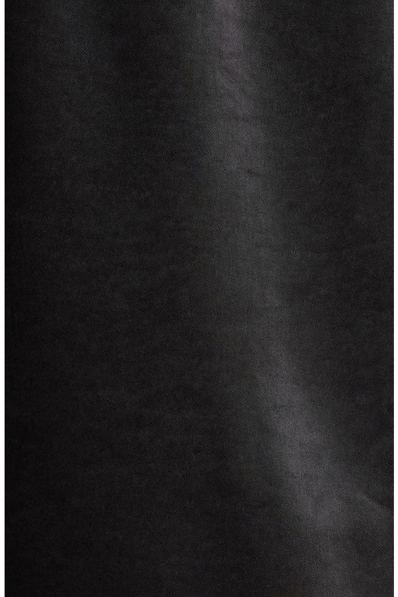 Nyssa Cole Belted High Waist Wide Leg Pants, Alternate, color, BLACK