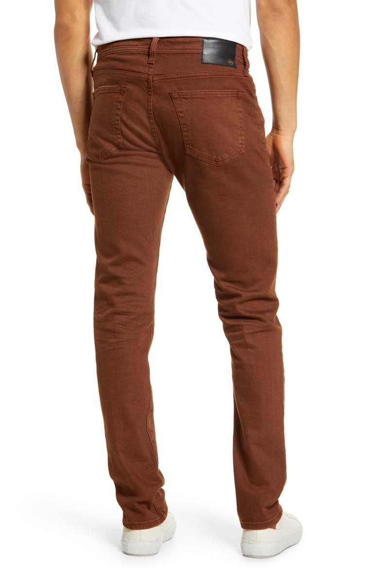 Tellis Slim Fit Jeans, Alternate, color, 7 YEARS SULFUR DUSTY AUBURN