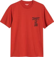 Carhartt Work In Progress Blocks Organic Cotton Graphic T-Shirt