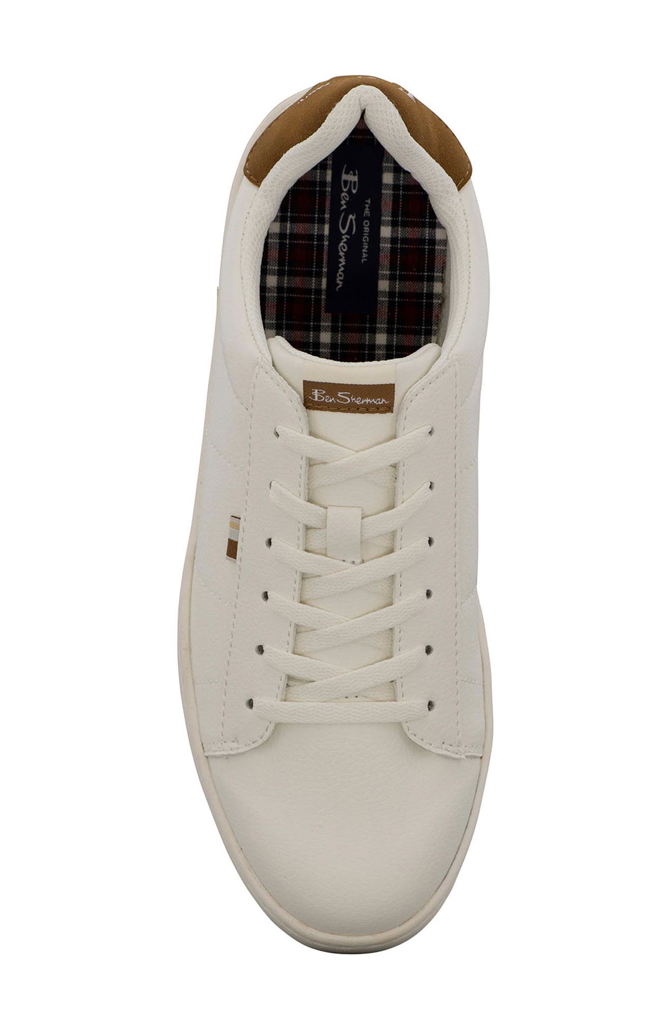 Ben Sherman Hampton Sneaker, Alternate, color, White/ Cashew/ Whisper White