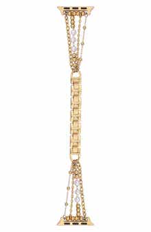 The Posh Tech Michelle Stainless Steel Apple Watch® Watchband