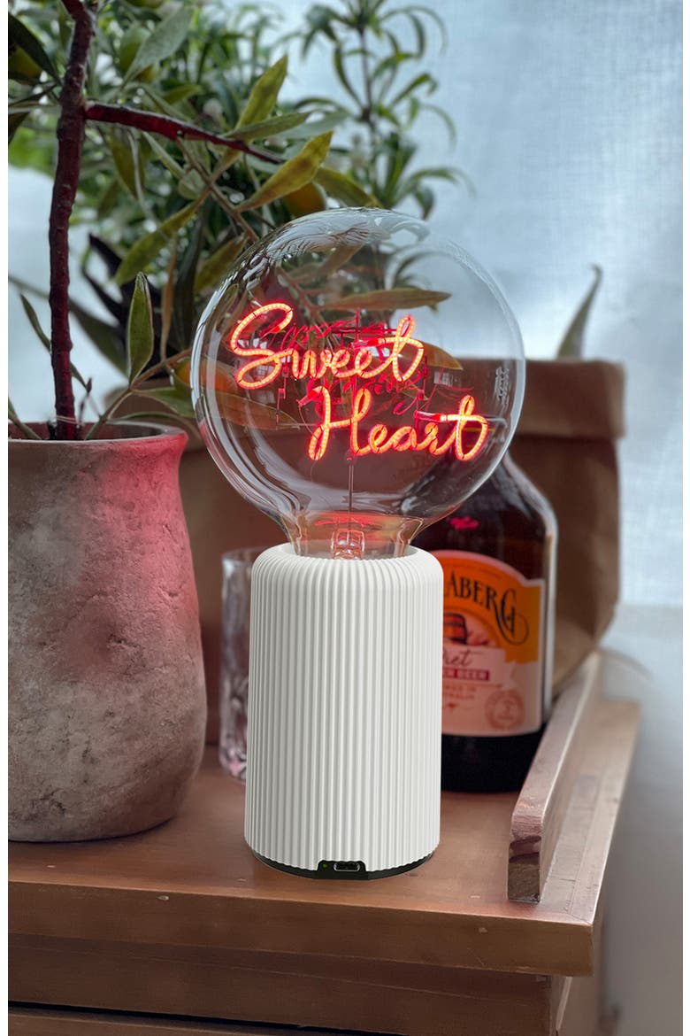 Sweet Heart Bulb Portable Table Lamp, Alternate, color, SWEETHEART