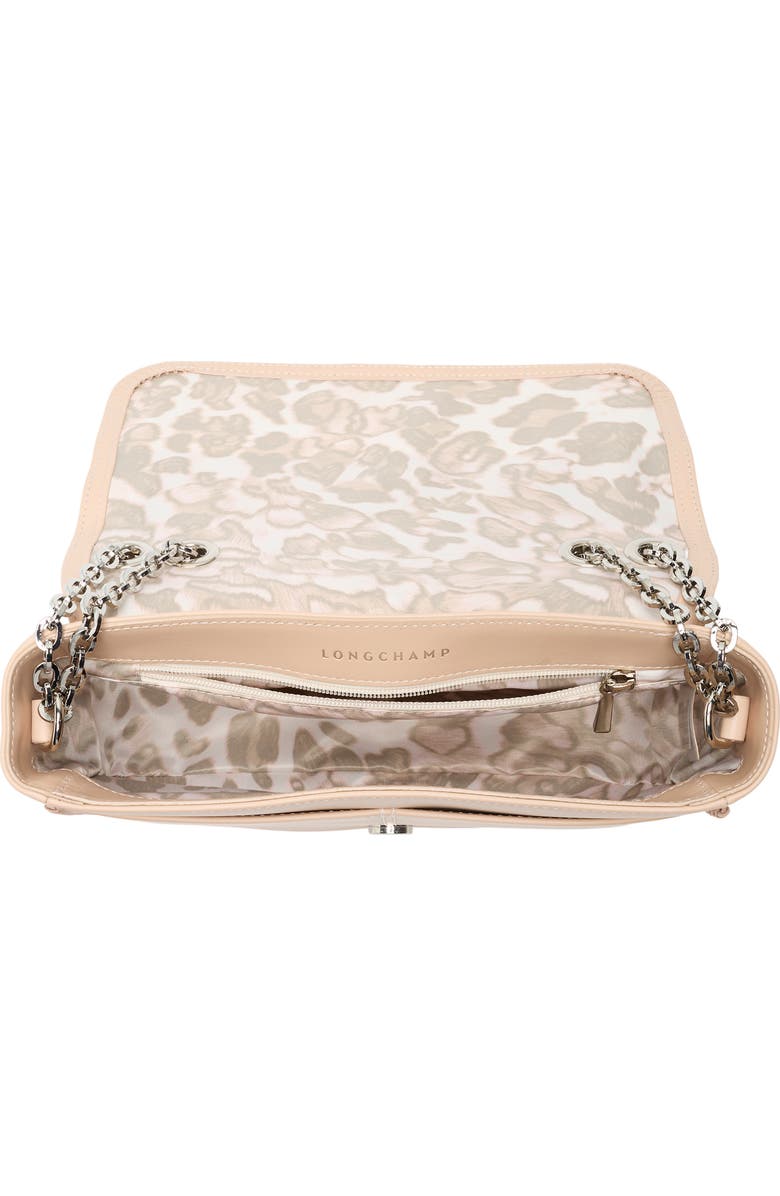 Longchamp Small Leather Crossbody Bag, Alternate, color, Powder