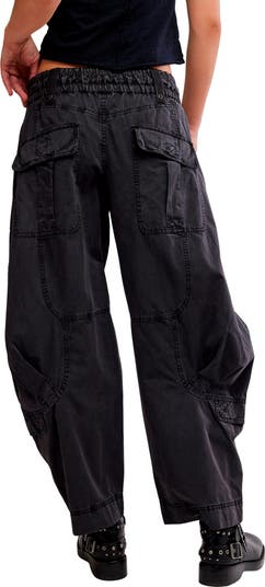 Free People Onset Cotton Twill Parachute Pants | Nordstrom