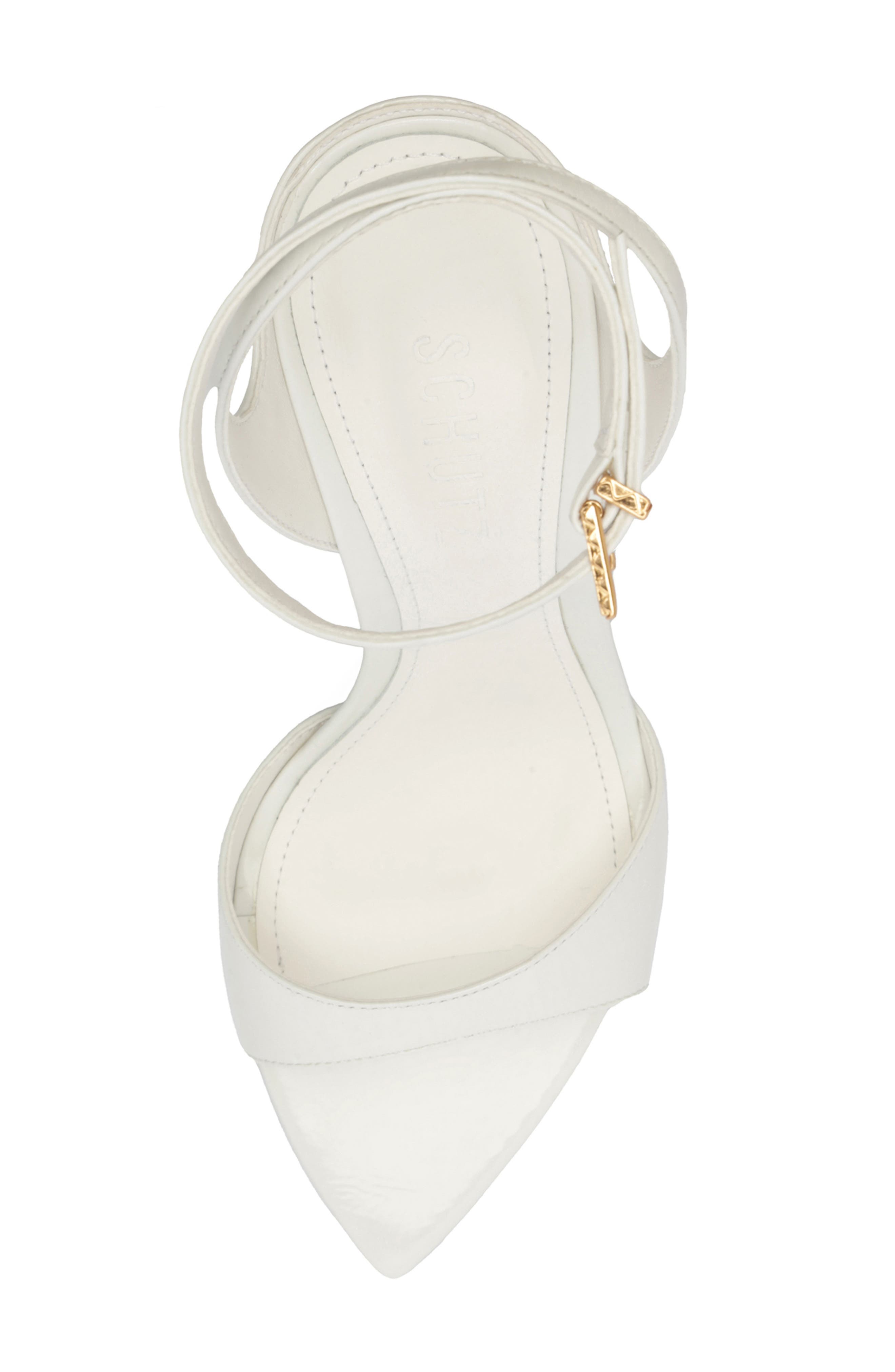 Zosia Ankle Strap Sandal, Alternate, color, WHITE