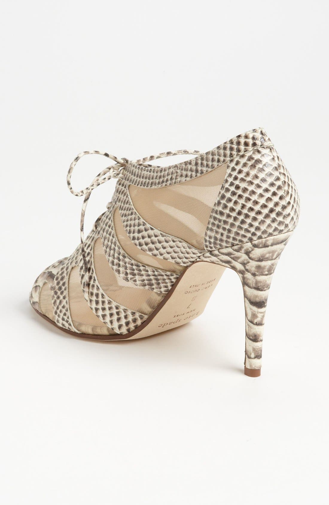 'iver' sandal, Alternate, color, NATURAL BOA PRINT