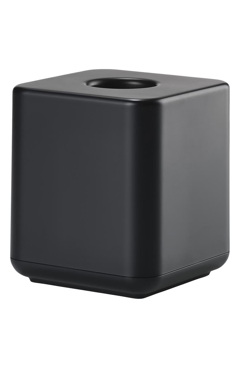 Zone Denmark Ume Square Tissue Box, Main, color, Black