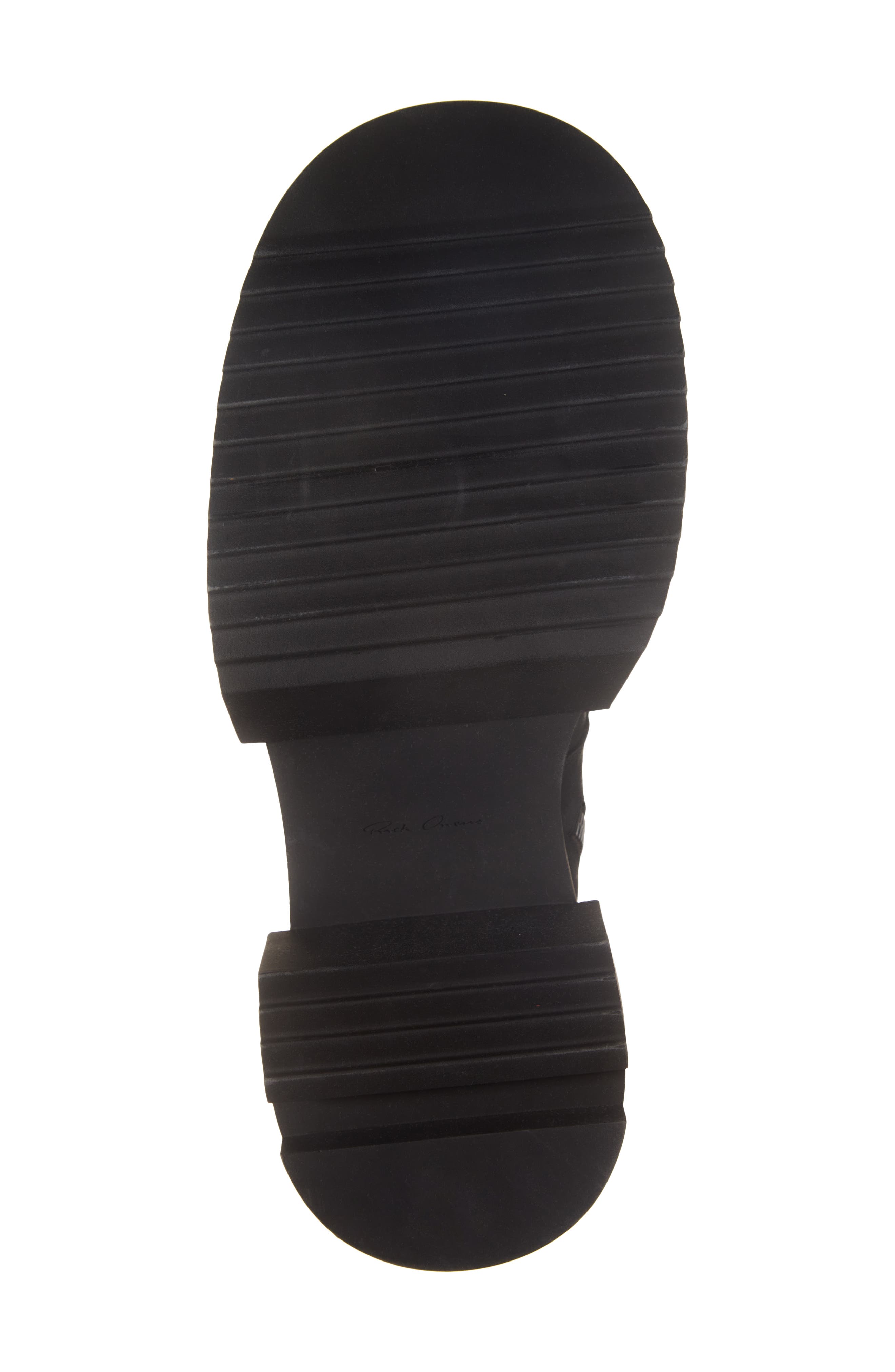 Rick Owens Lido Laced Combat Boot, Alternate, color, 