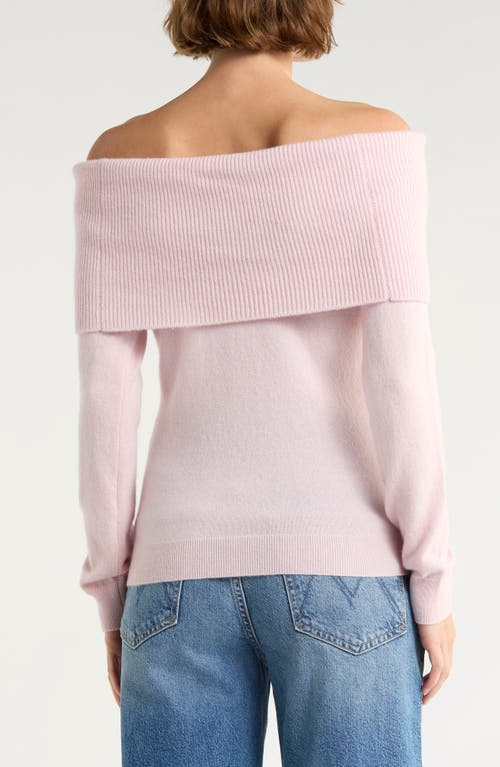 Magaschoni Cashmere Off The Shoulder Sweater In Neutral
