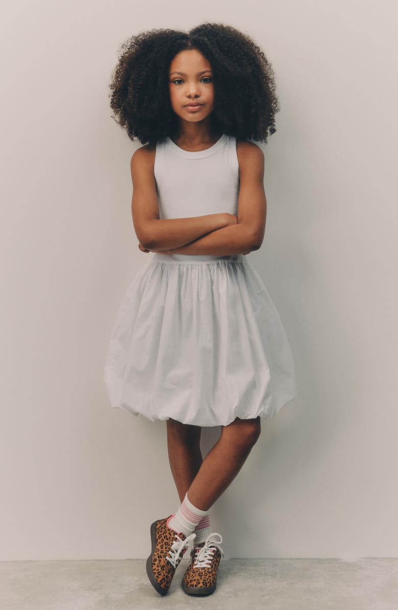 NEXT Kids' Cotton Bubble Hem Tank Dress, Alternate, color, 