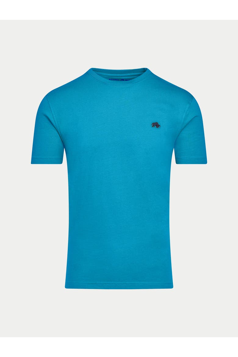 Classic Crew Neck Logo T-Shirt, Alternate, color, Teal