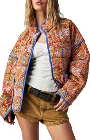 Free People Chloe Print Jacket
