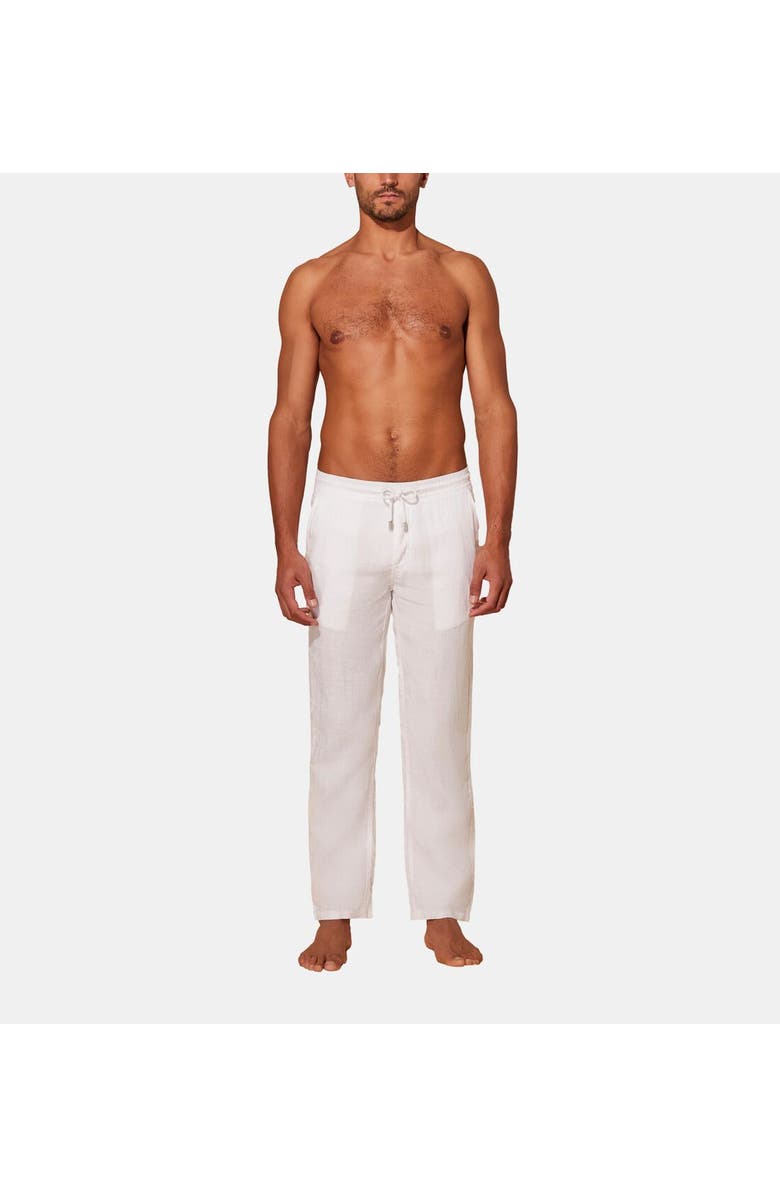 Vilebrequin Men's Solid Linen Pants, Main, color, 
