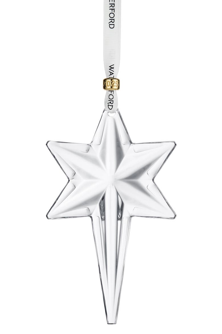 2025 Annual Snowstar Crystal Ornament, Main, color, NO COLOR