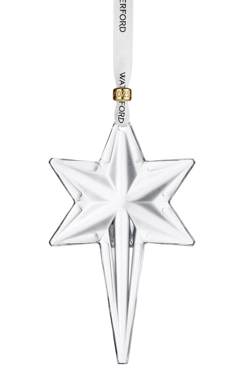 Waterford 2025 Annual Snowstar Crystal Ornament, Main, color, 