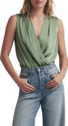 Favorite Daughter The Date Sleeveless Wrap Bodysuit