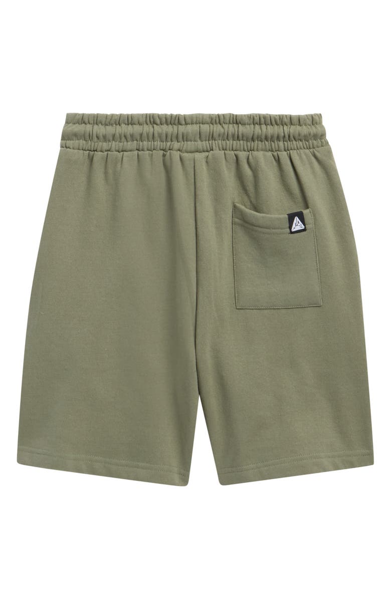 Fly By Night Kids' Jovi Fleece Shorts, Alternate, color, Sea Spray/ Goat