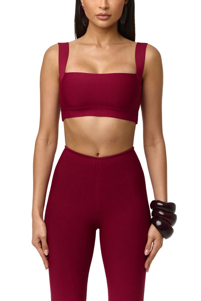 Sports Bra, Main, color, SANGRIA