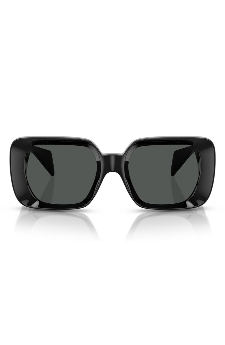 Versace 54mm Square Sunglasses, Main, color, 