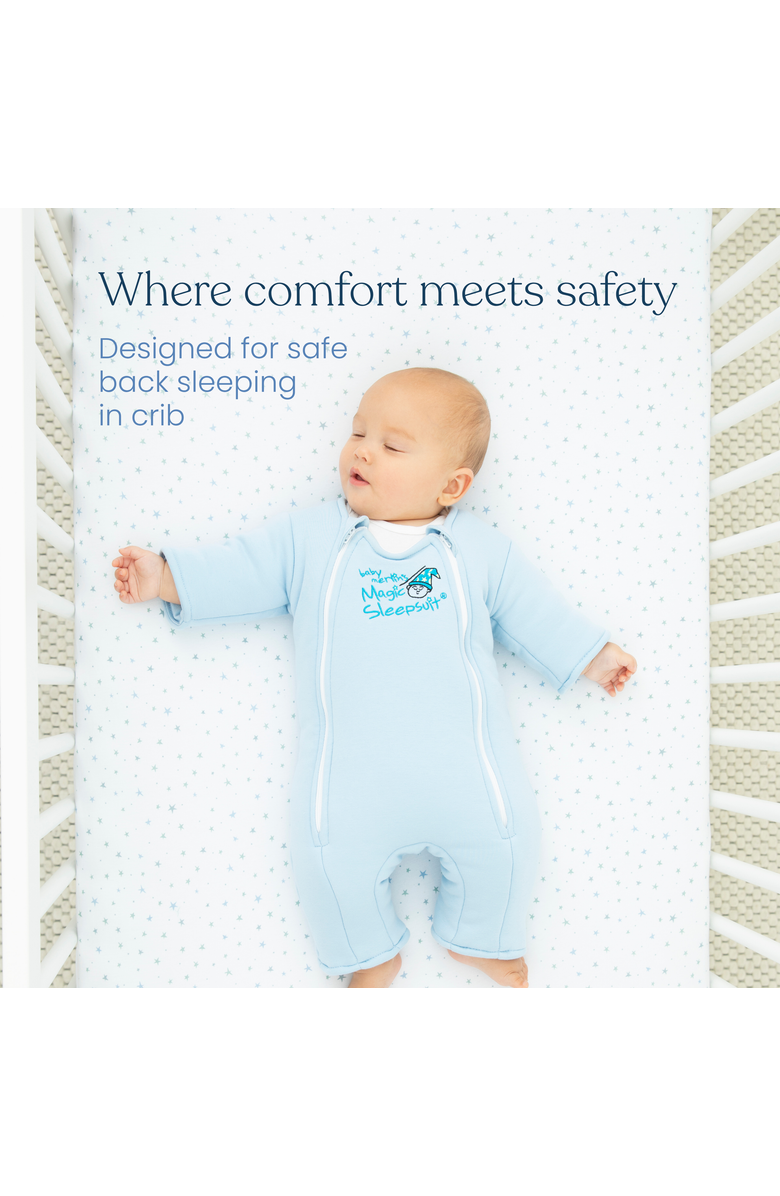 HALO 100% Cotton Magic Sleepsuit, Alternate, color, Blue