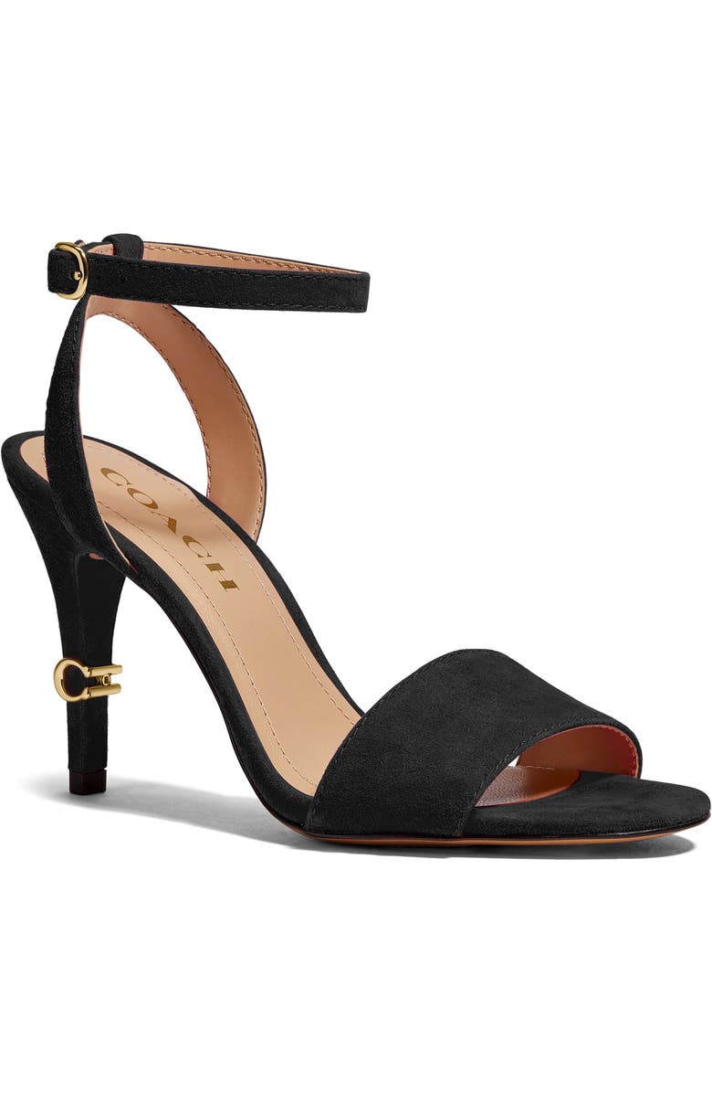 COACH Regina Ankle Strap Sandal, Main, color,