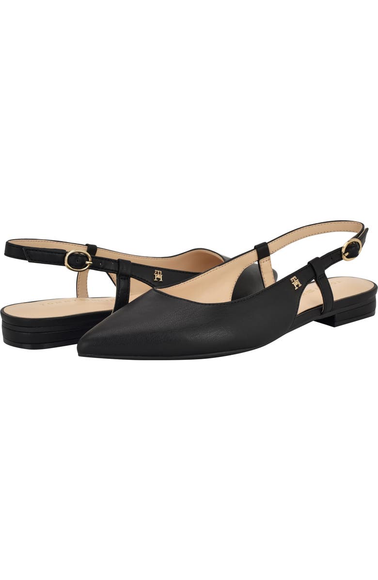 Tommy Hilfiger Vamina Slingback Pointed Toe Flat, Alternate, color,