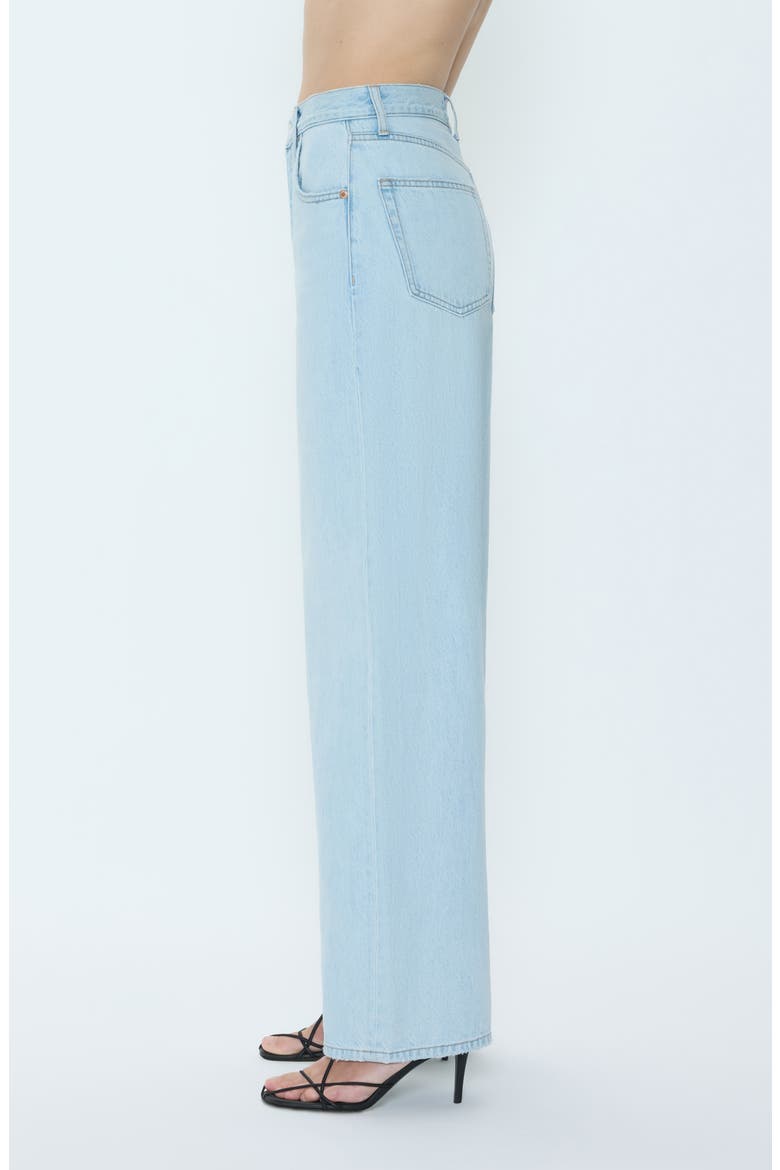 Tate High Waist Wide Leg Jeans, Alternate, color, POSTCARDS
